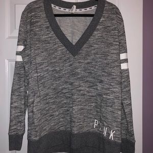 VS PINK V-neck sweatshirt